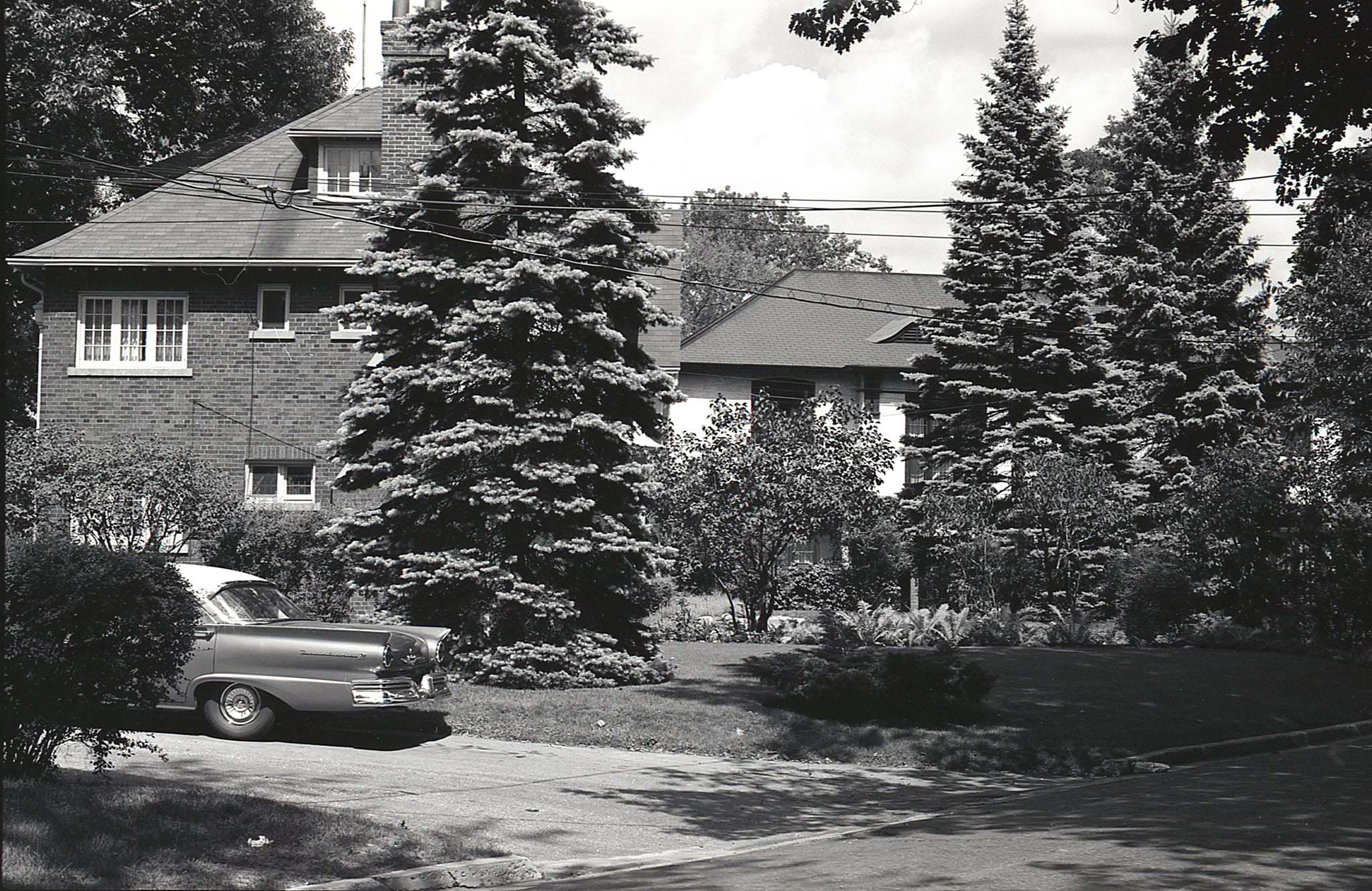Castle Frank Crescent, back in 1963.