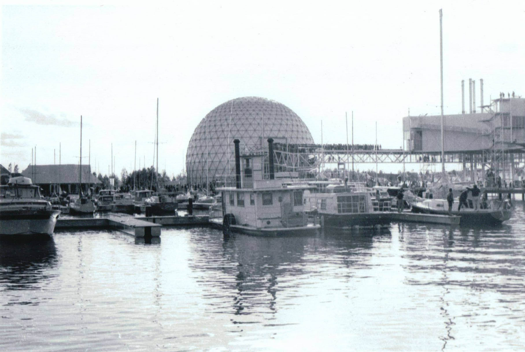 A view from Ontario Place, 1980s