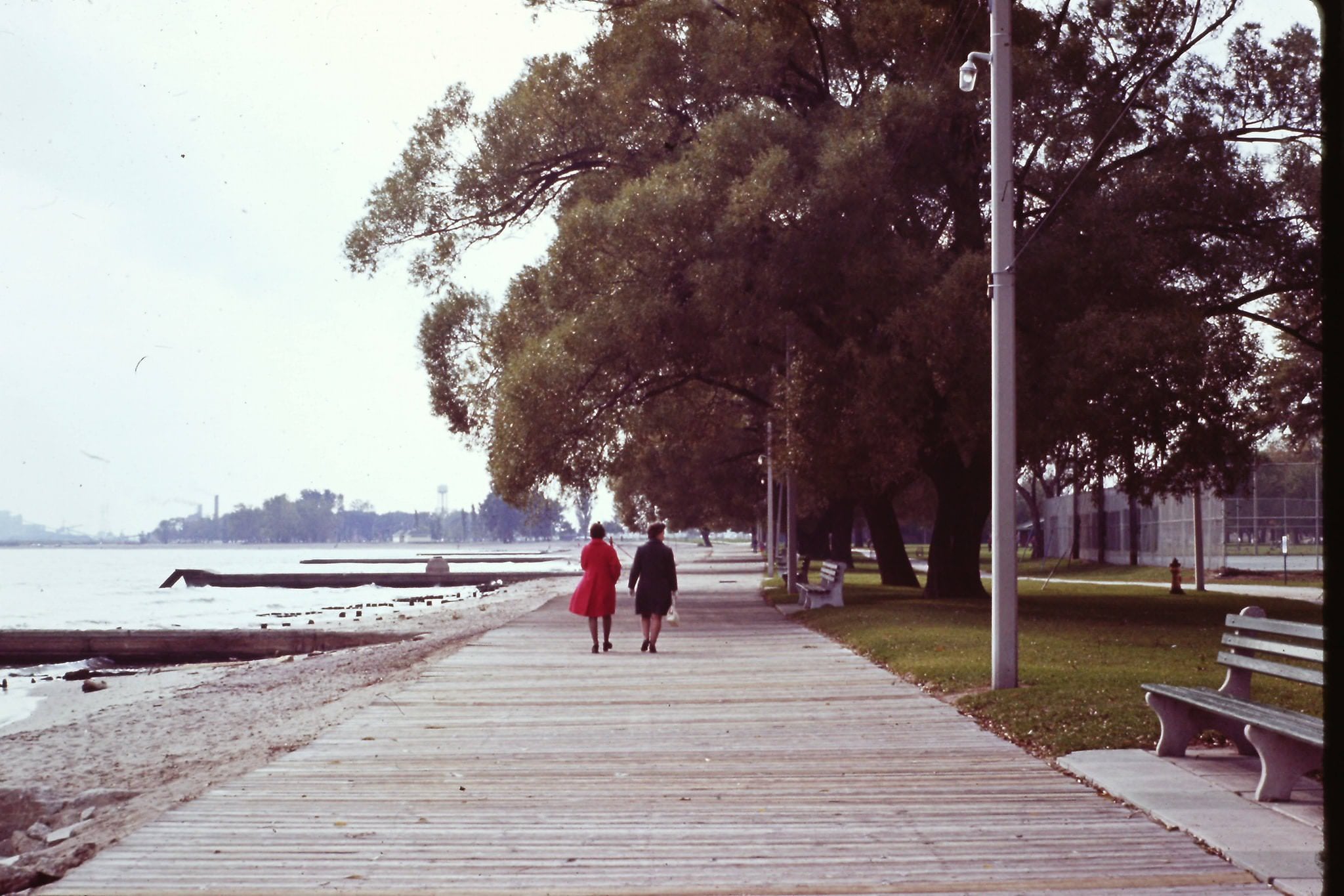 Boardwalk in Toronto, 1972