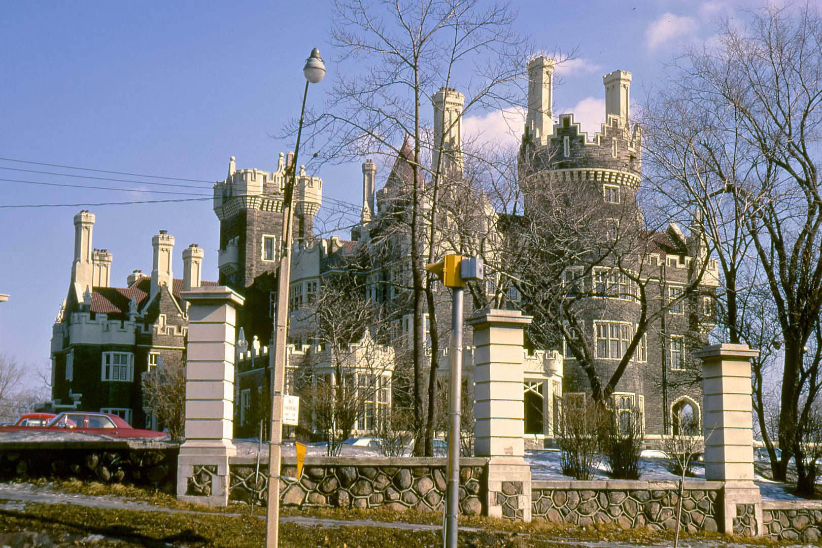 Another photo of Casa Loma, captured by my father in March 1970.