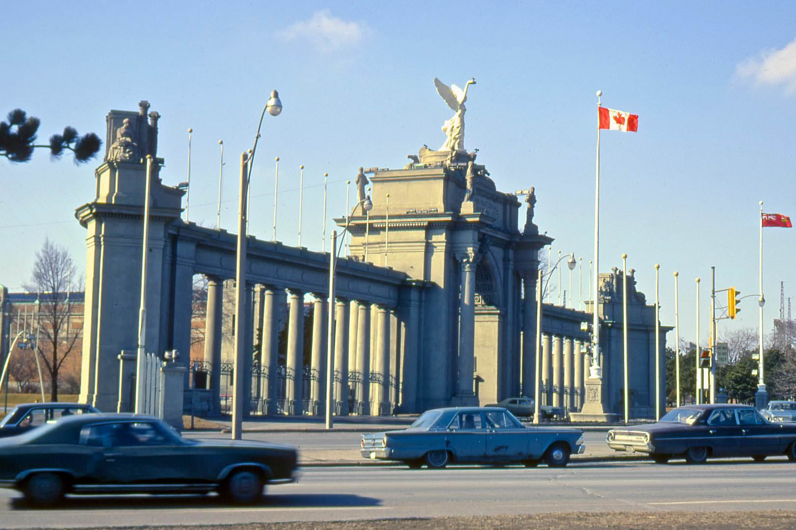 The Princes' Gates, CNE. Captured by my father in March 1970.
