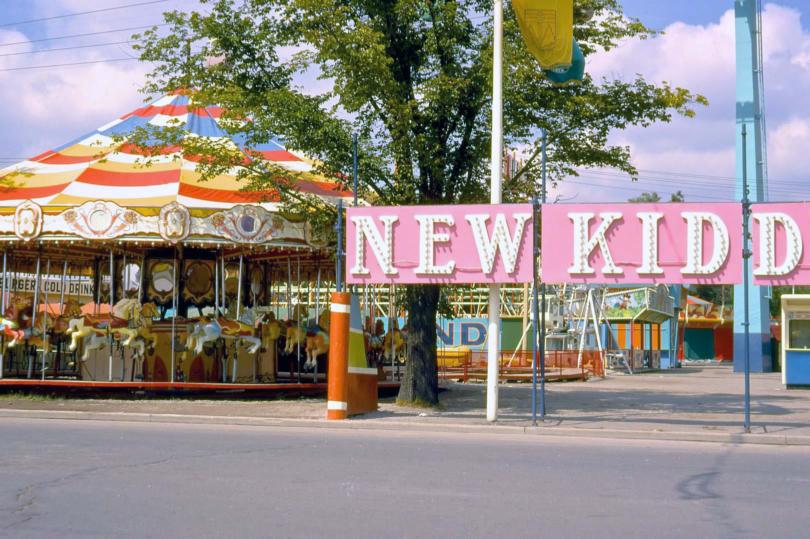 New Kiddy Land', CNE grounds. Captured by my father in August 1968.