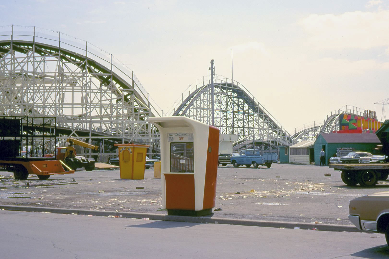 The Flyer', a legendary CNE roller coaster, 1968
