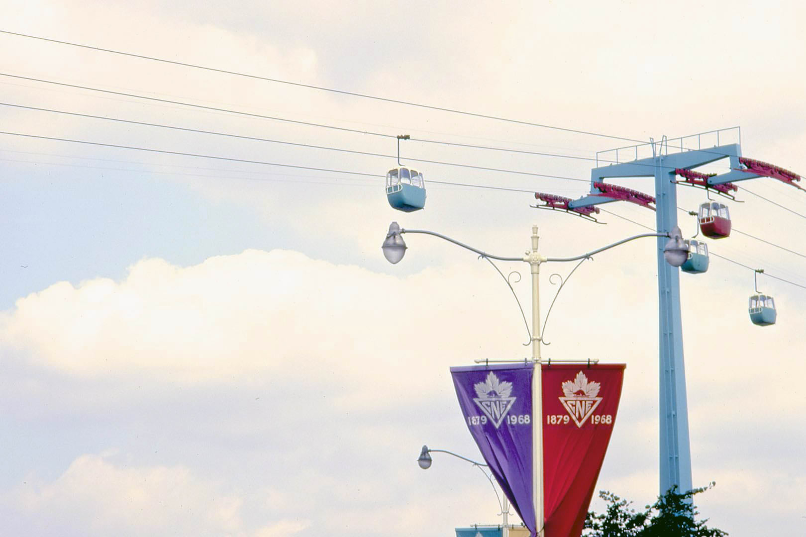 A part of the Alpine Way midway ride, CNE grounds, 1968