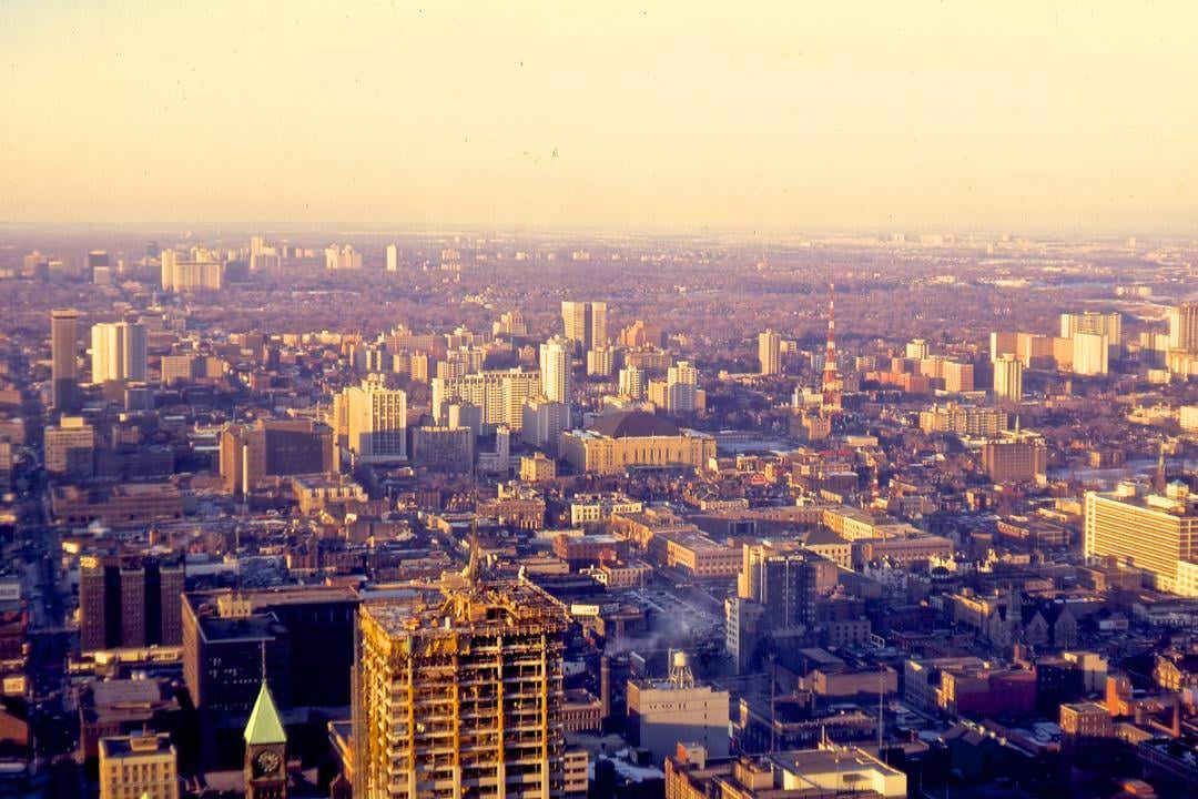 View looking north-east, 1960s