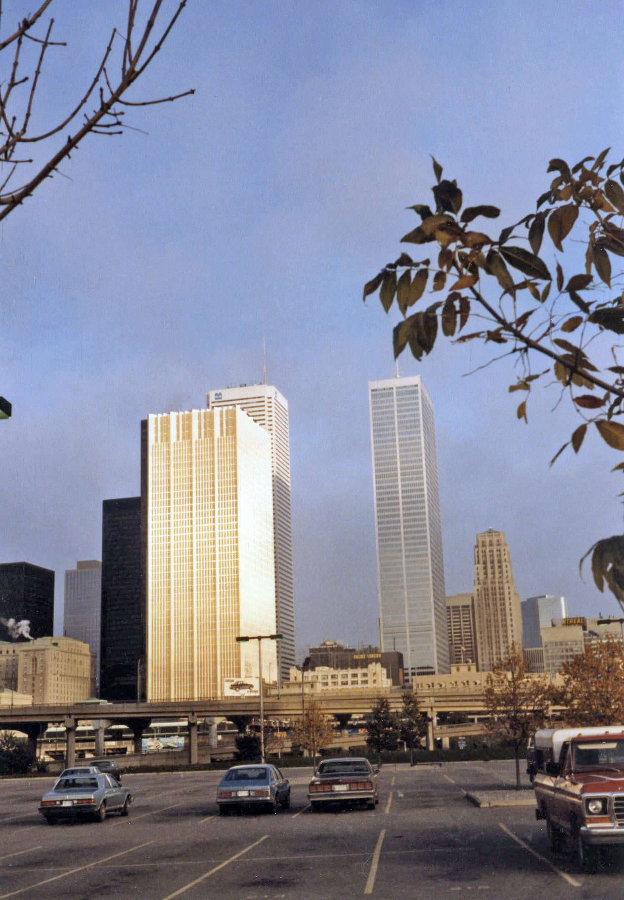 When you could still go to the top of the TD Centre and were still able to see the sparkling Royal Bank tower, 1983