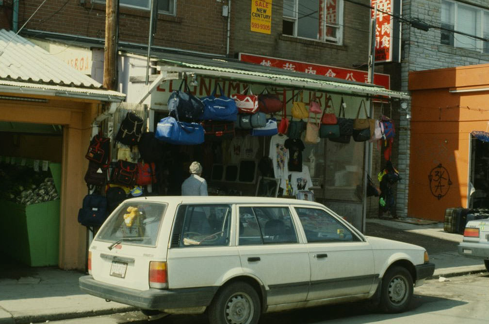 238 Augusta Ave., looking north, 1981