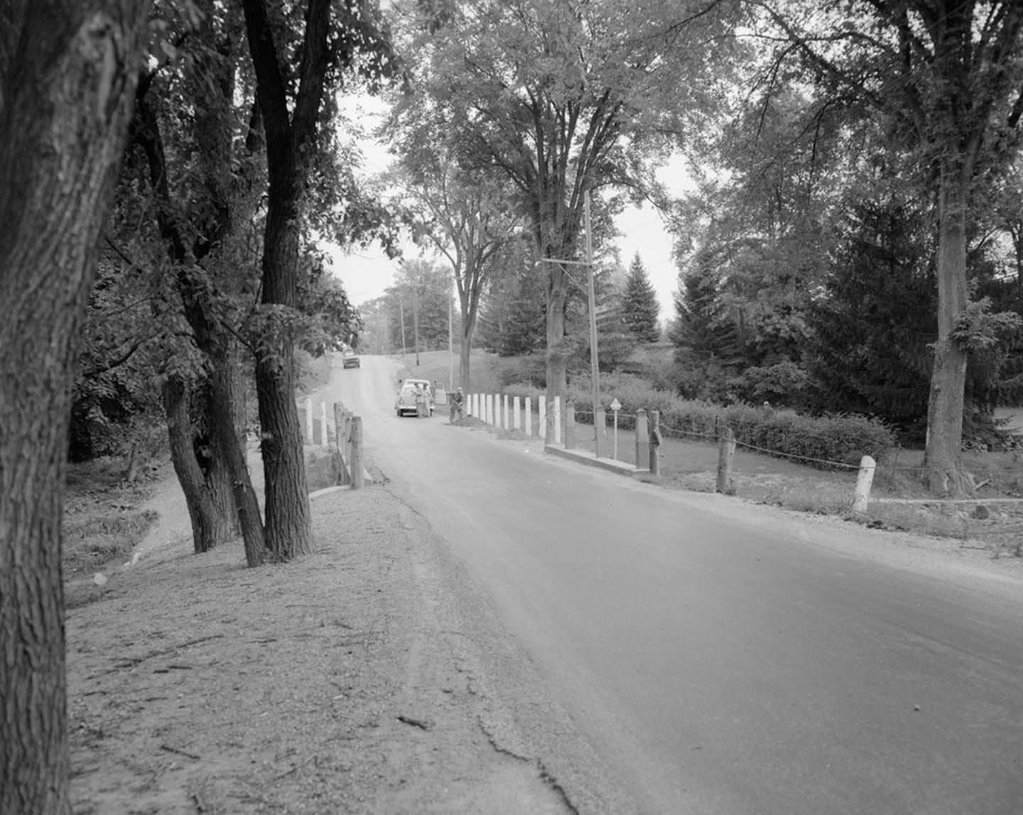 Bridge, Steeles Avenue West, East of Dufferin Street, 1959.