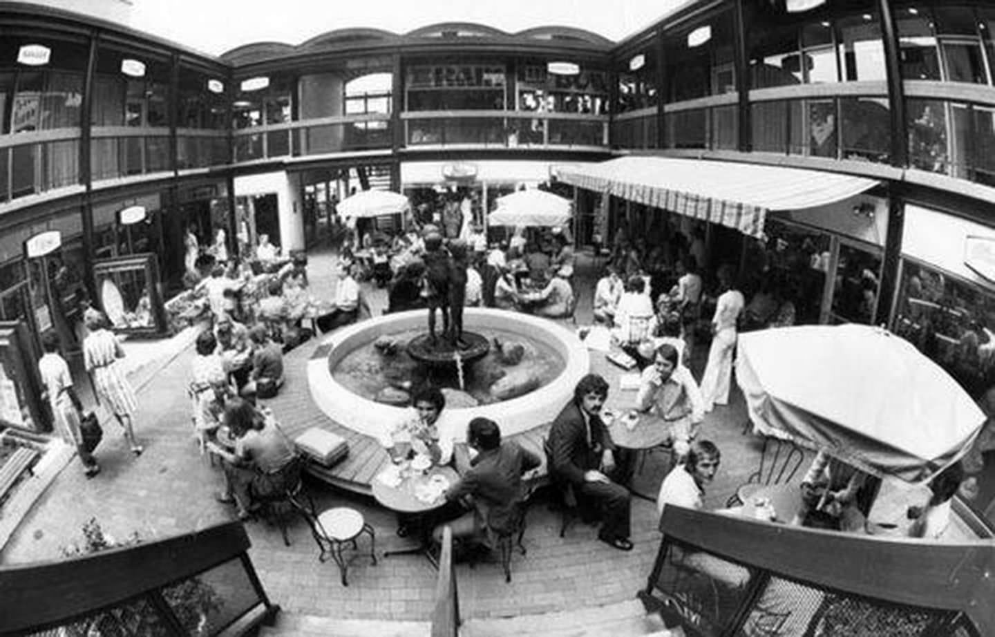 Lothian Mews. The front entrance was through an archway in the building directly east of the University Theatre. And it backed onto the then parking lot (now park) on Cumberland, 1960s