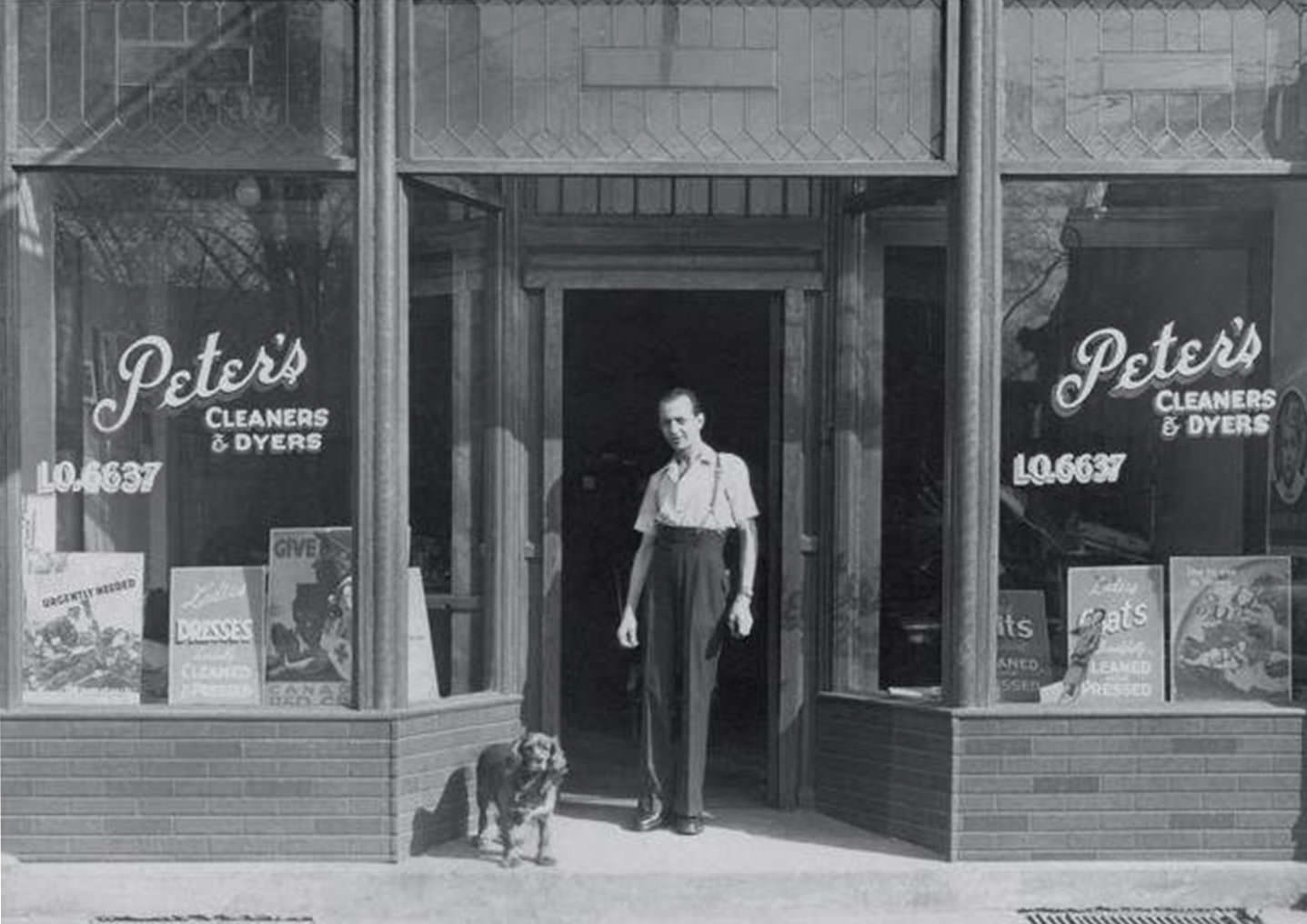 The address was 980 Queen St West, 1940s