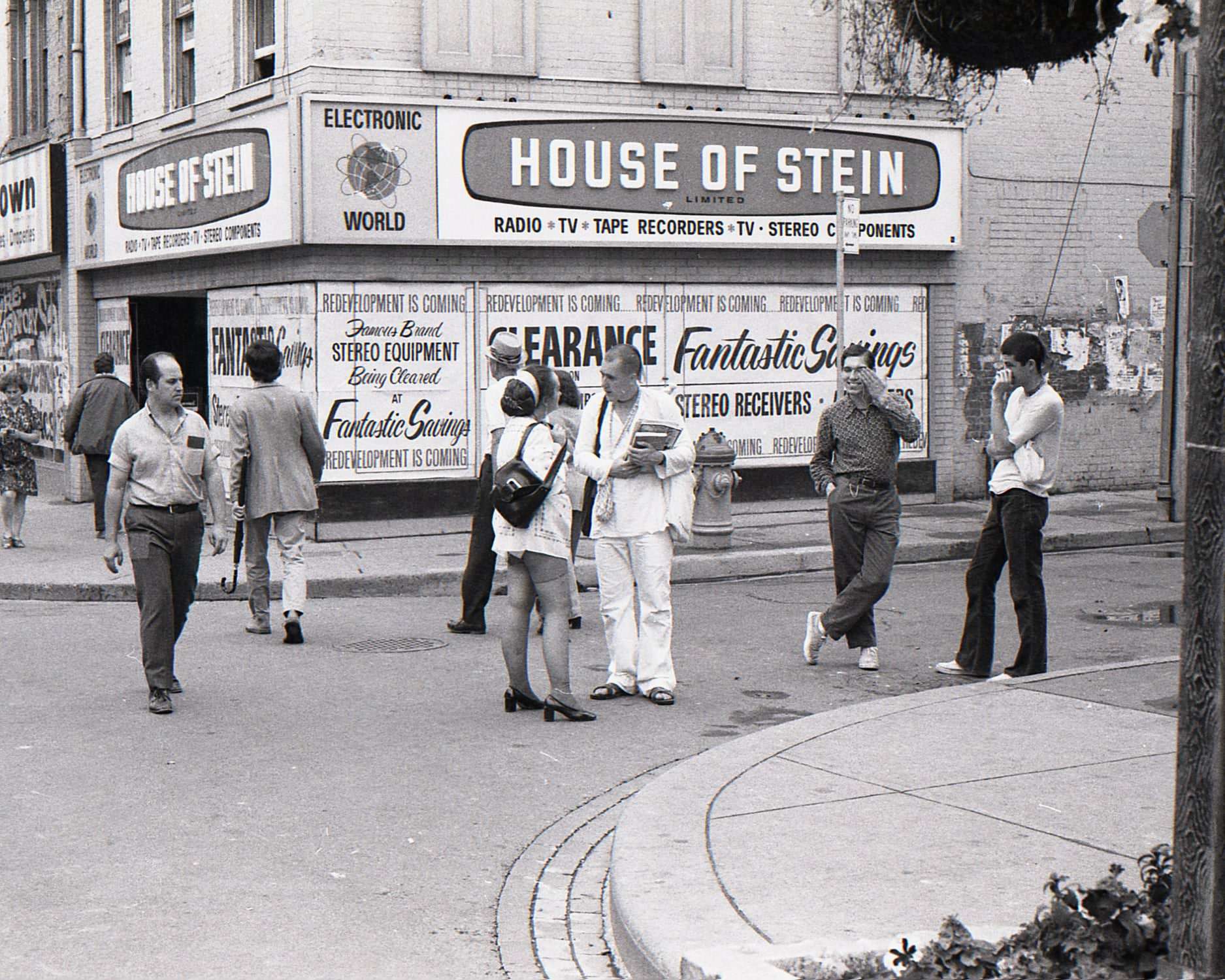 Yonge Street in the 1970s.