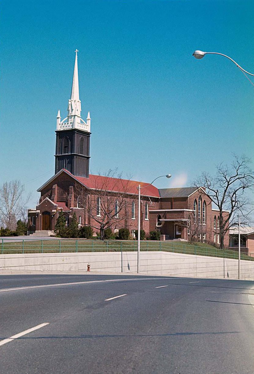 St. George's On-The-Hill Anglican Church, 4600 Dundas St W, Etobicoke, 1965