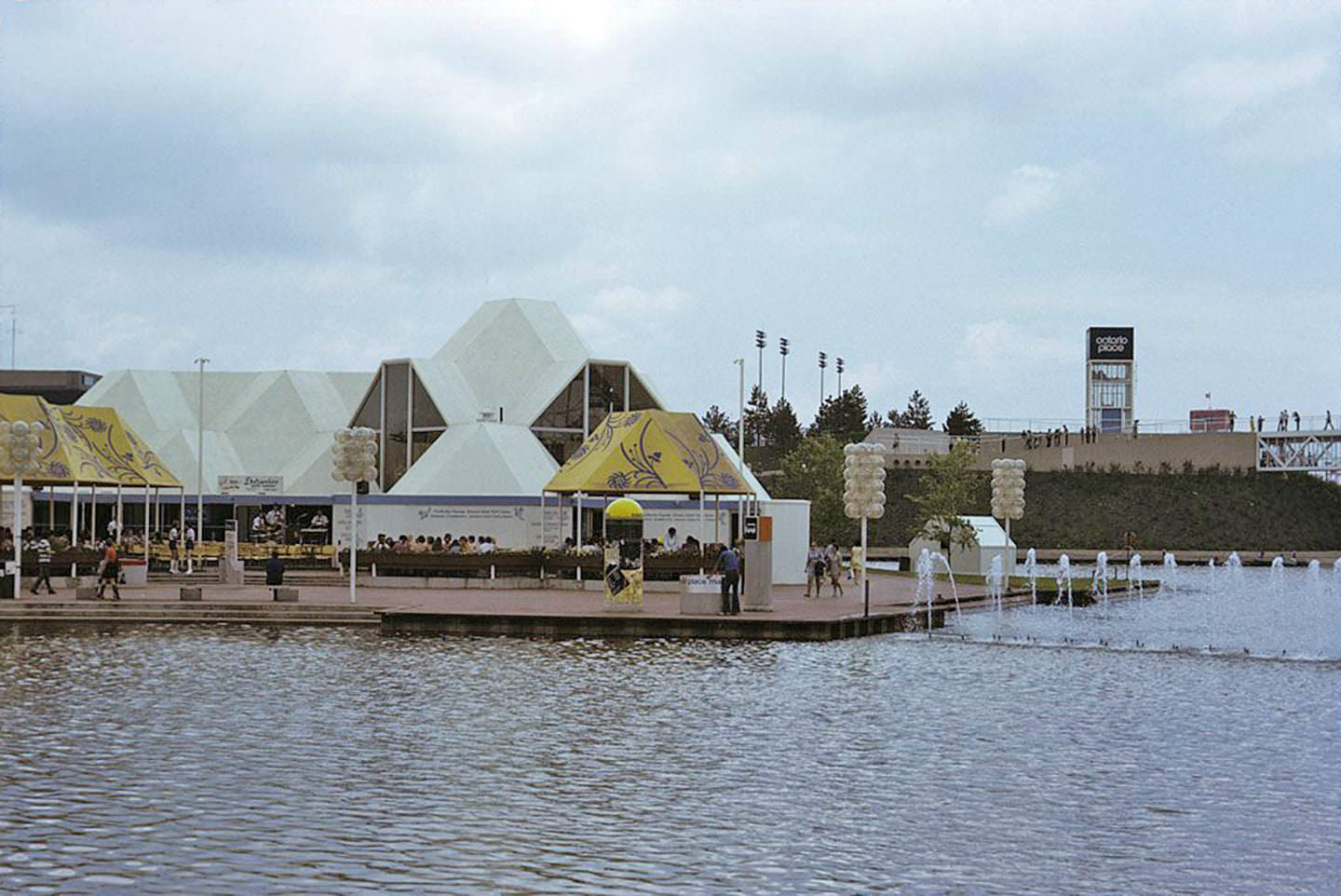 West Island, Ontario Place. Photo by Ellis Wiley, August 1972.