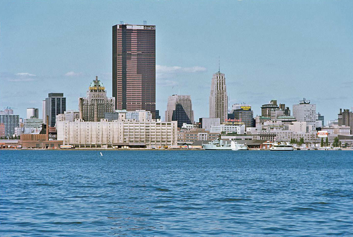 Toronto skyline from the island, Sept. 1966.