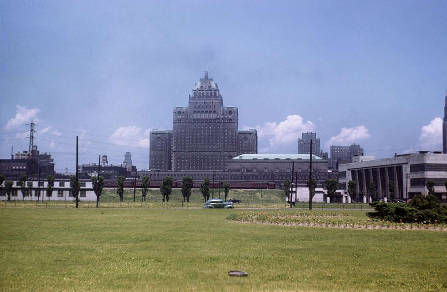 Toronto skyline from Queens Quay, June 23, 1946.