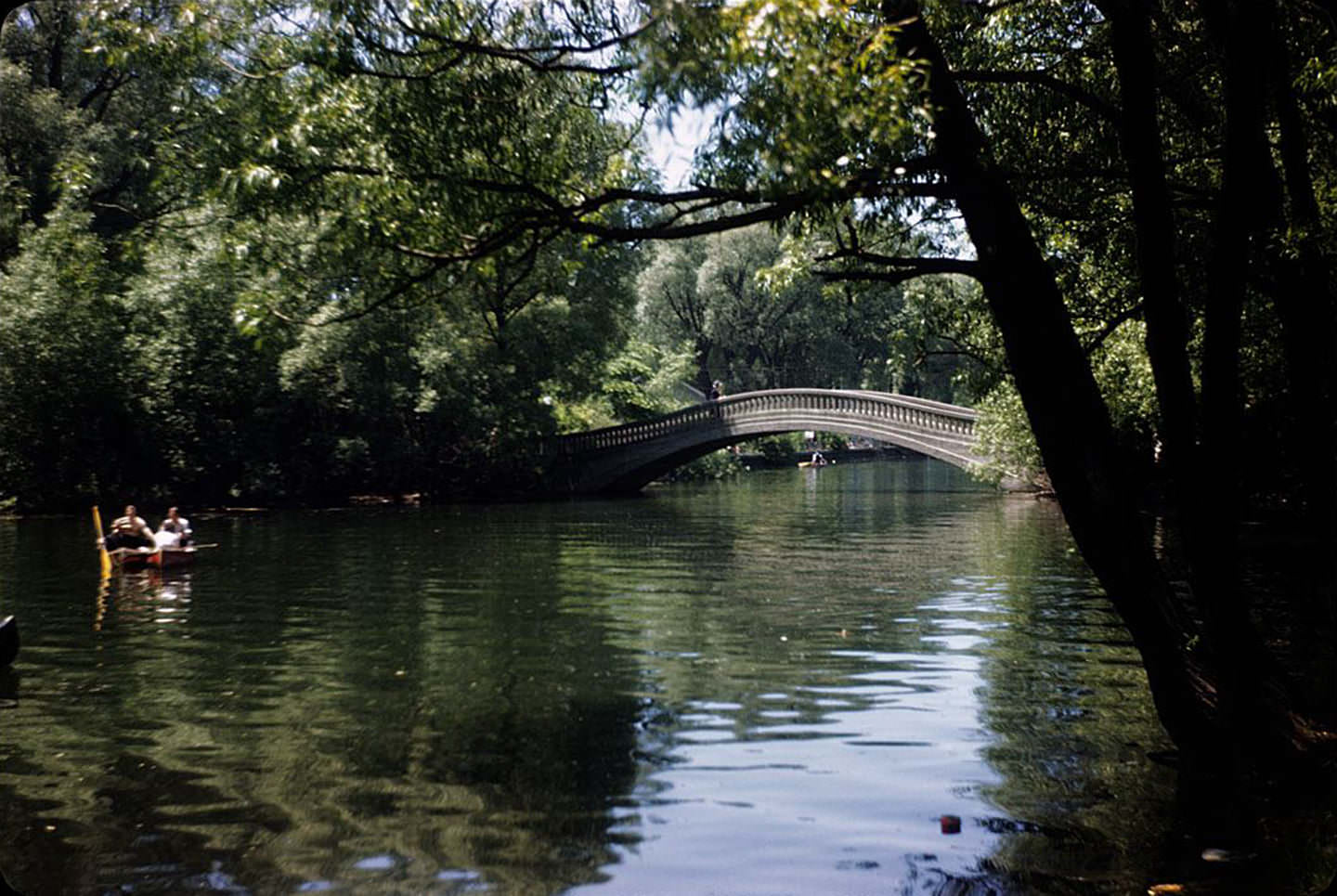 Bridge to Olympic Island, June 23, 1946.