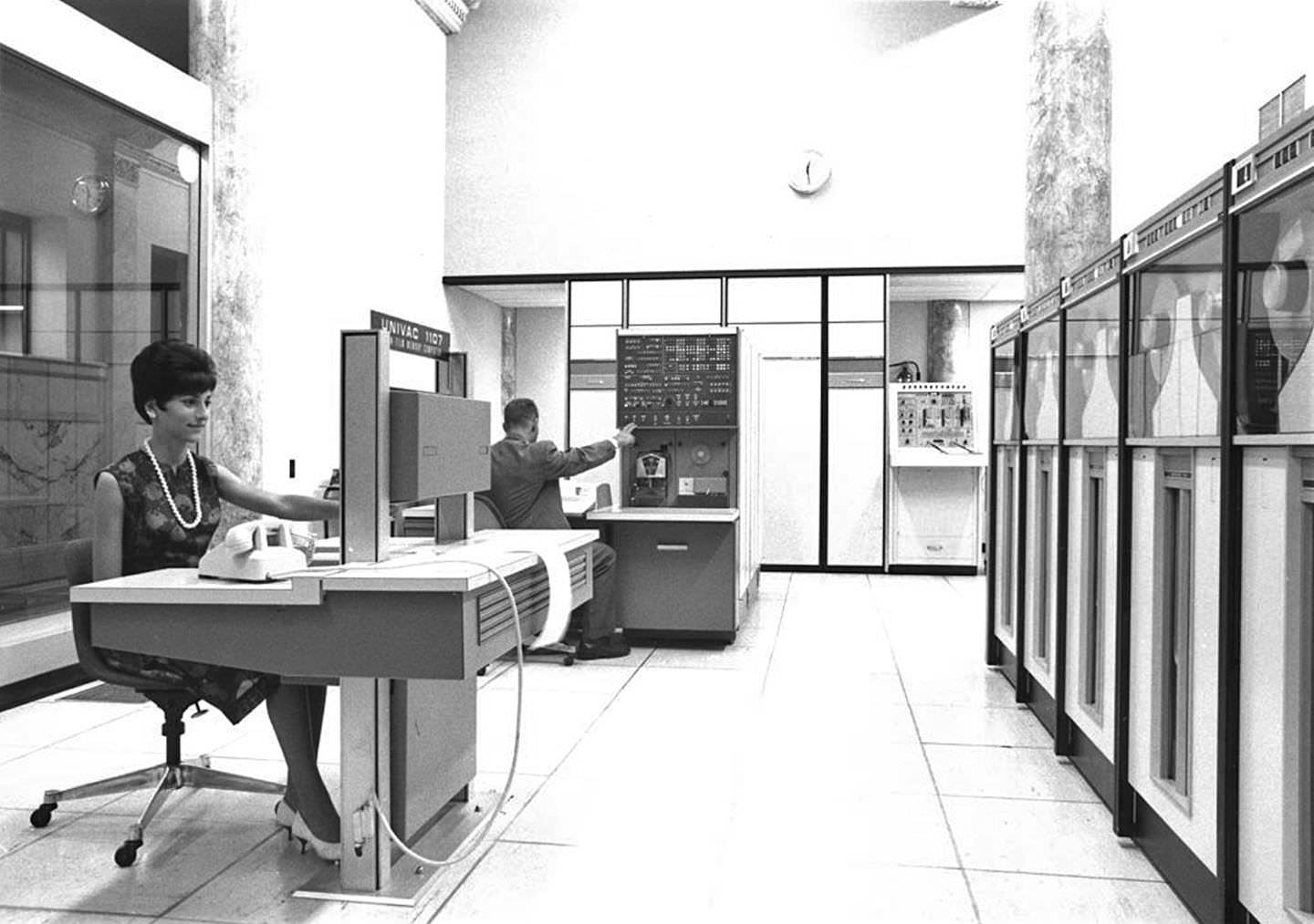 Metropolitan Toronto Traffic Computer Control Centre, 1963