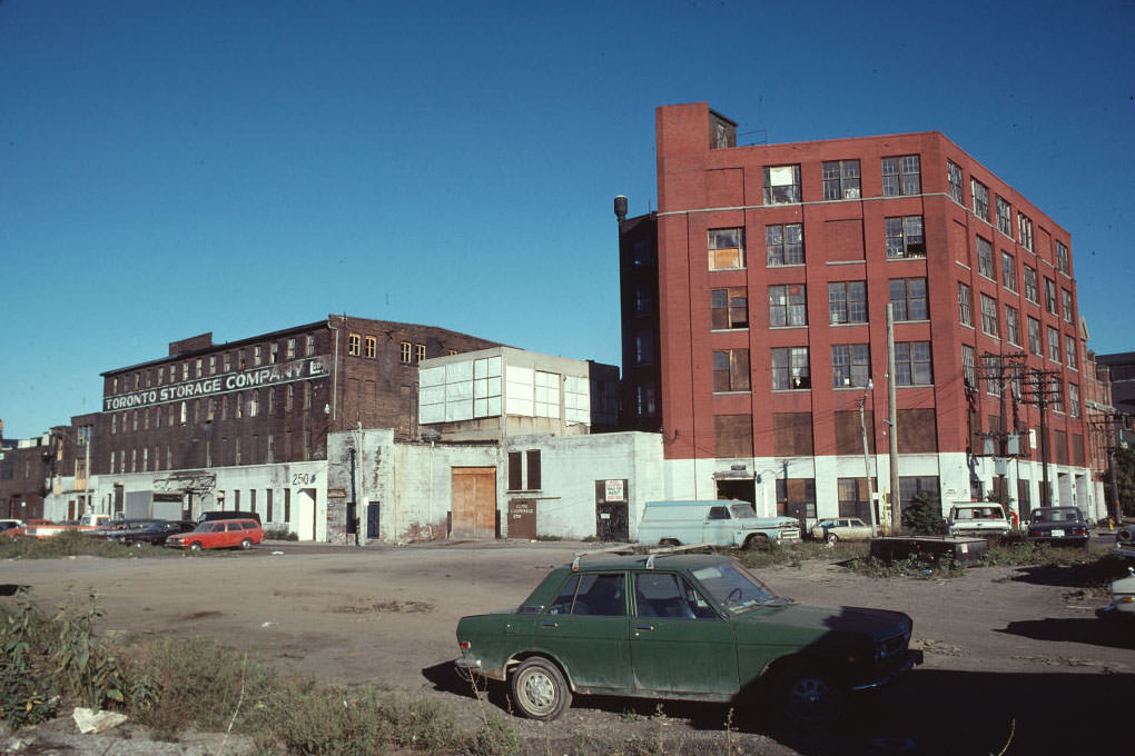 Berkeley Street & The Esplanade looking northwest, 1985