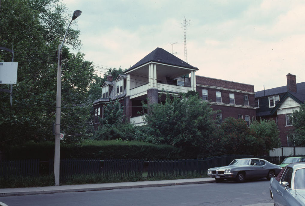 TTC GM bus 3718 at Passmore and Midland - Credit Leonard Jacks‎, 1973