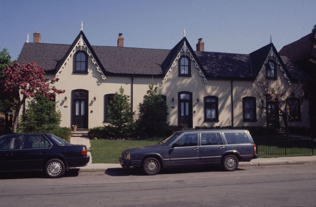 127-129-131-133 Amelia Street - Before Renovations, 1975