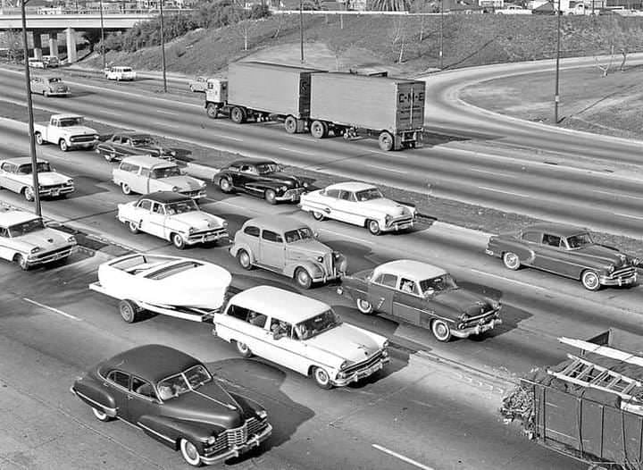 QEW/Highway 27 (now 427) area - Credit Angelo Nicoletti, 1958