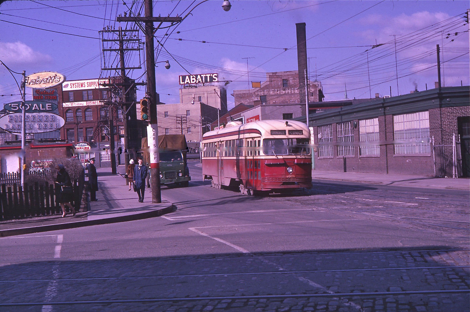 Parliament & King looking west, 1962