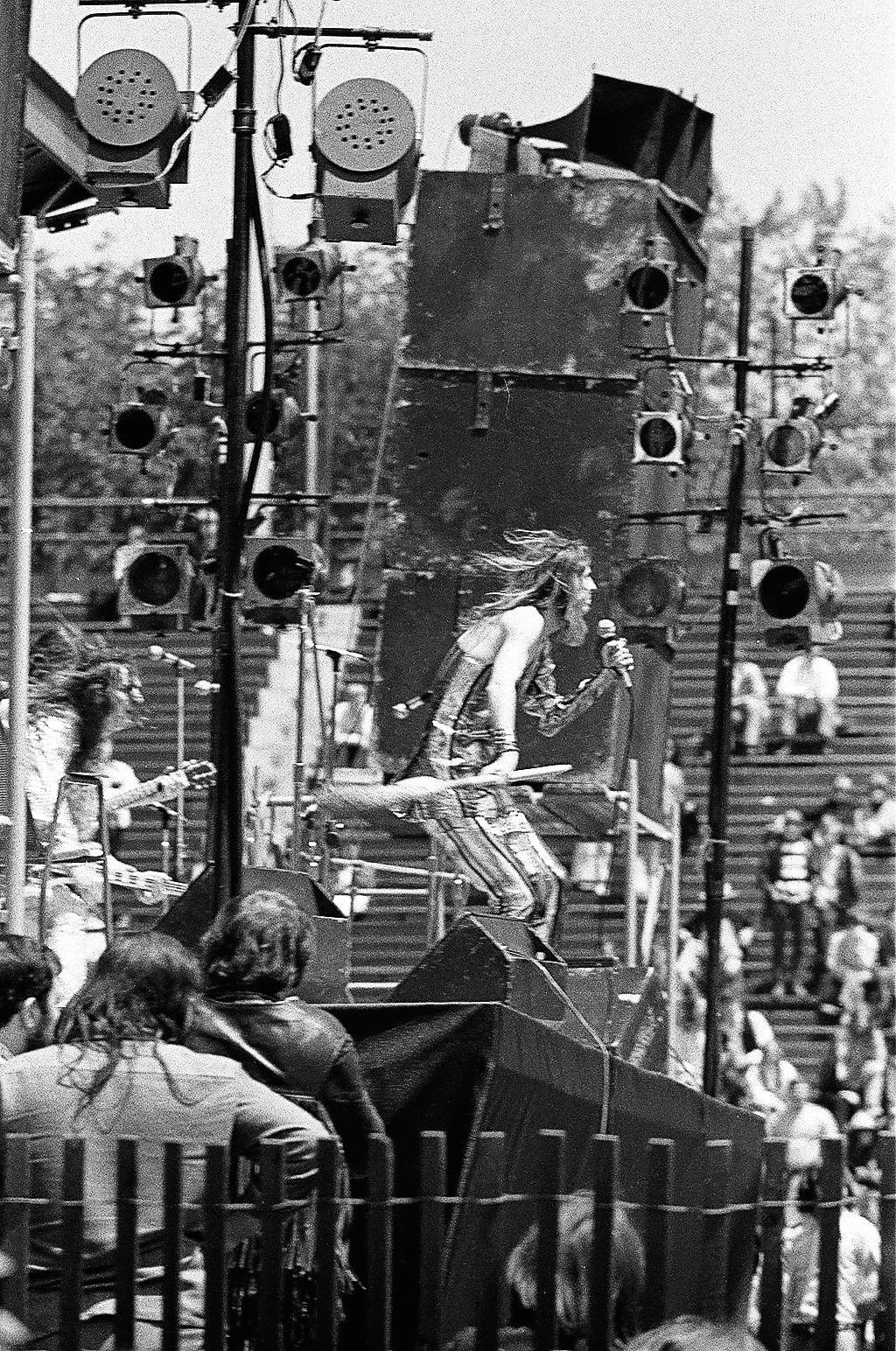 Alice Cooper makes his Toronto debut at the Toronto Pop Festival at Varsity stadium 51 years ago, 1970s