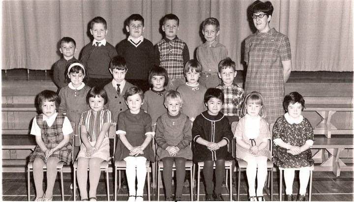 Grade 1 class. Humbercrest Jr/Sr public school. Close to Jane St. and St. Marks. 1969