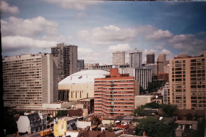 M.L.G. in the centre, 1980s