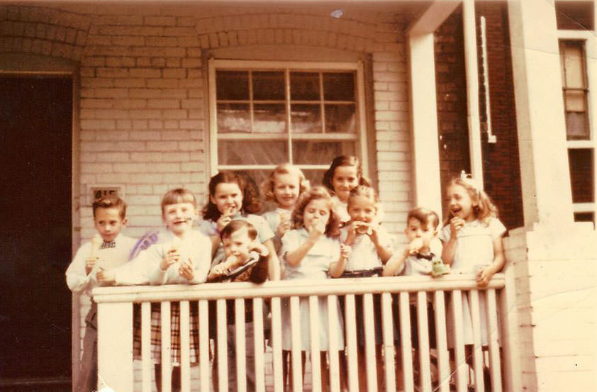 Birthday Party 415 Wellesley St., 1958