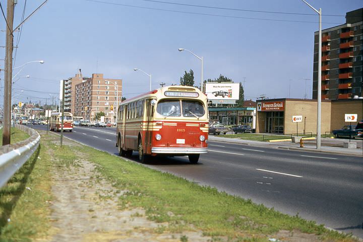 St. Clair Ave. East looking east towards Birchmount Road, 1973