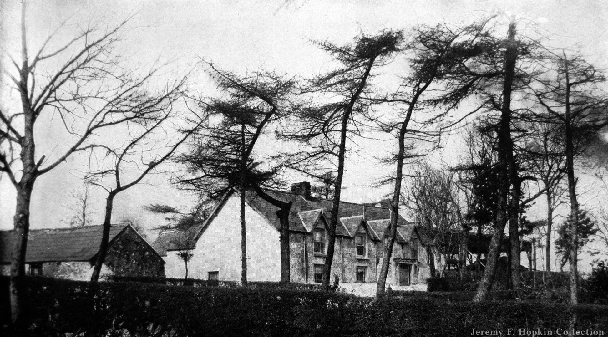 The old home of the Eatons, near Ballymena, 1900s