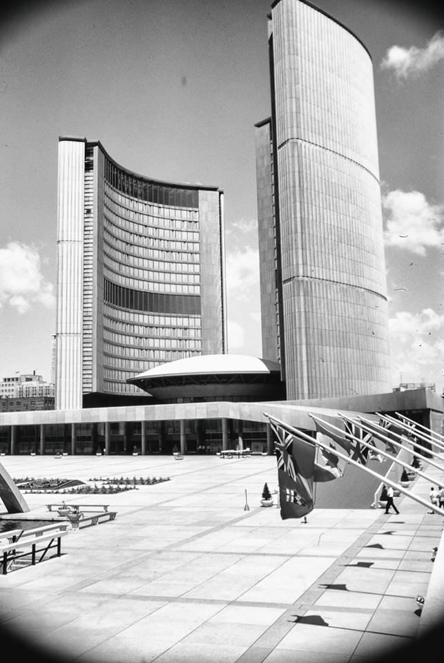 City Hall, from a Kodachrome slide dated July, 1966.