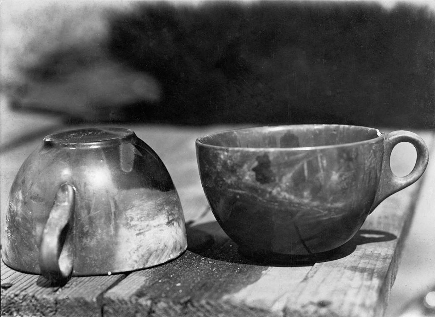 Pottery recovered from ruins of the Great Fire of 1904.