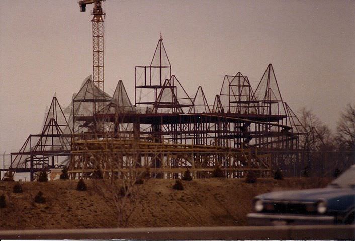 Early construction at Canada’s Wonderland, 1950s