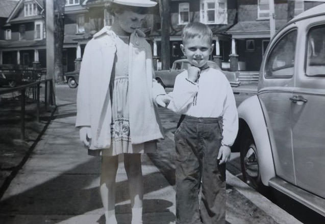 Evelyn Avenue summer, 1958