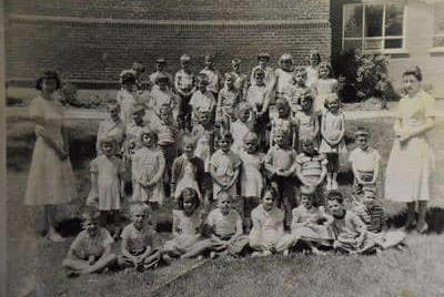 Birch Cliff Heights kindergarten class from 1959