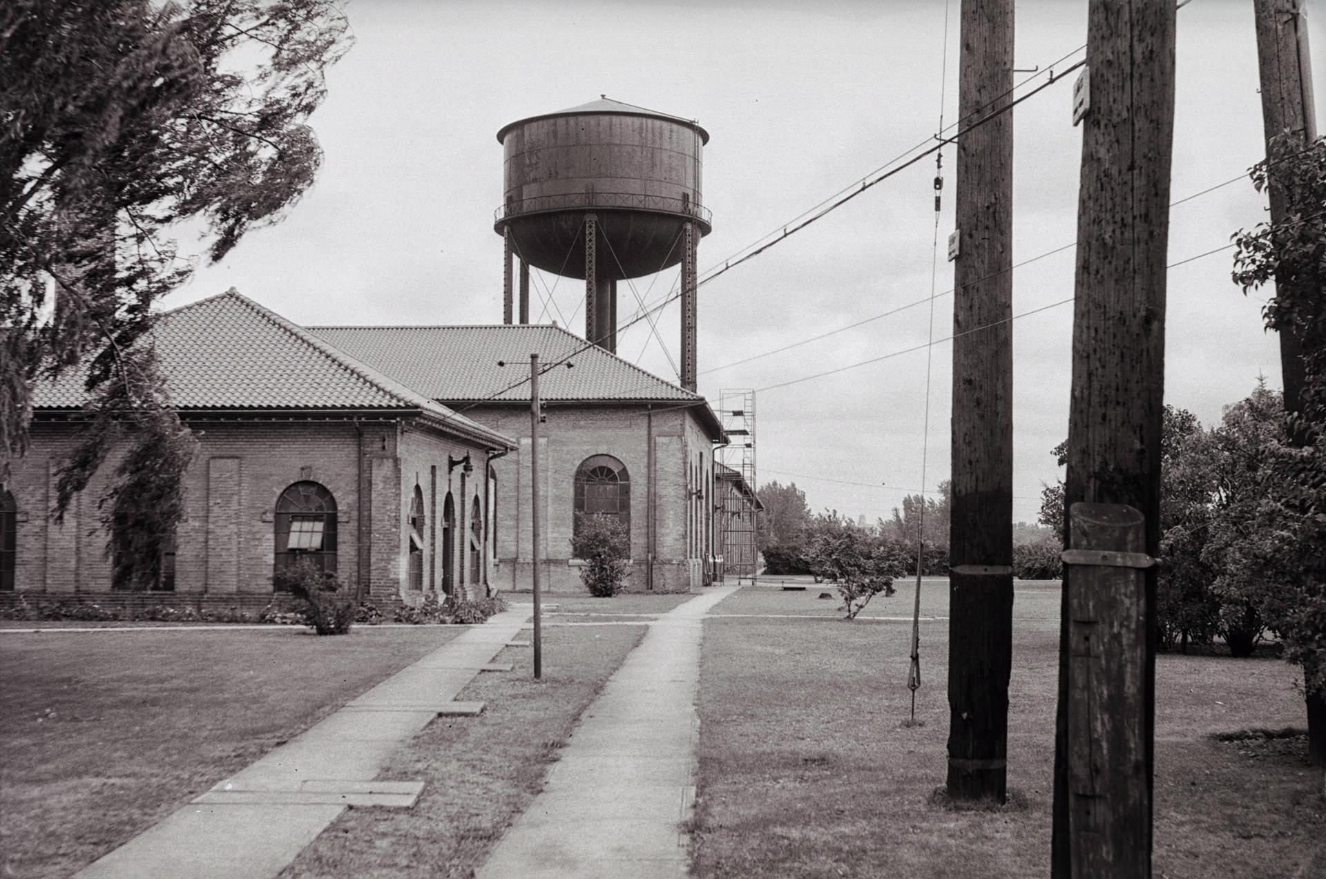 Waterworks, Centre Island, filtration plant, 1954.