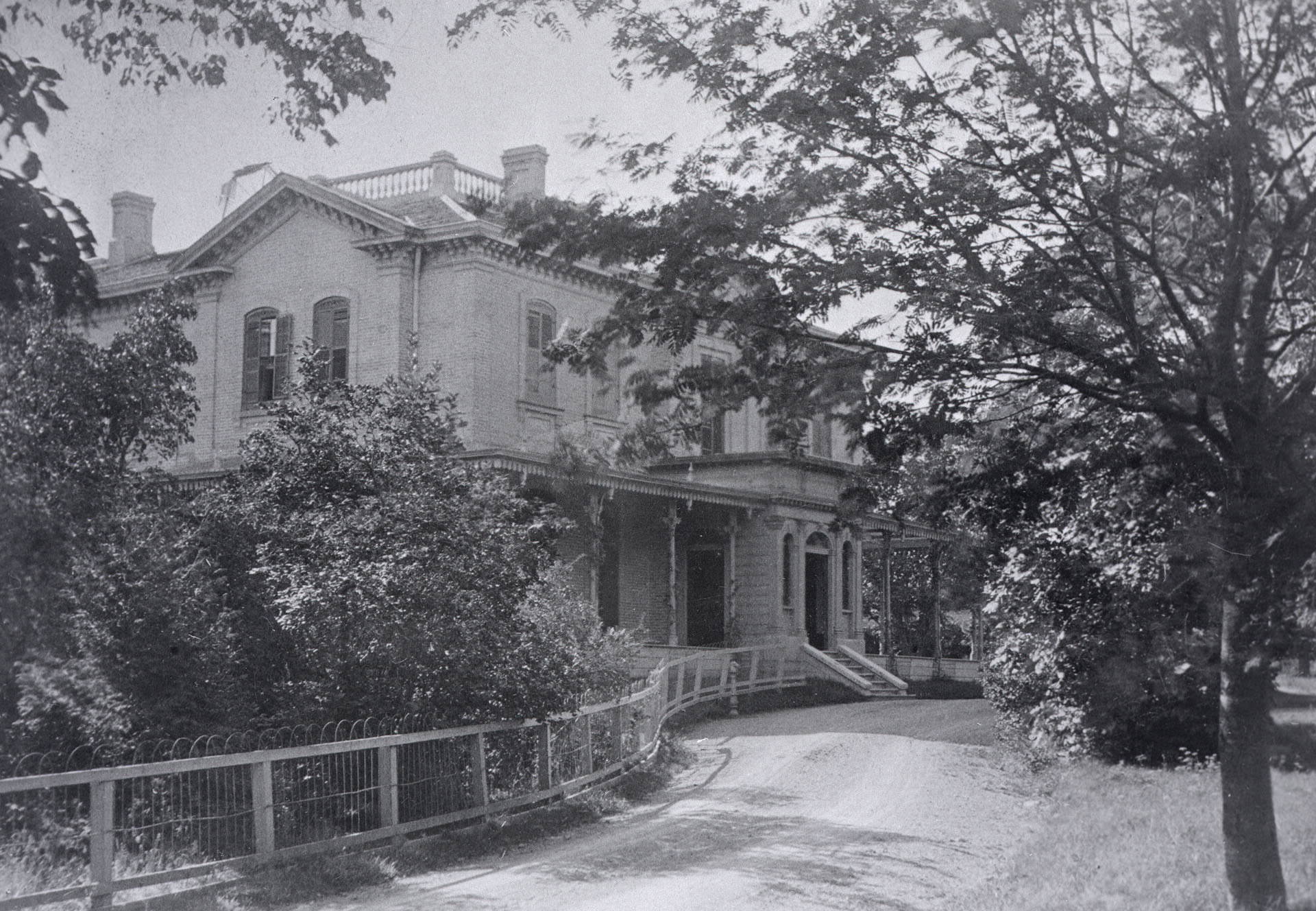 Beatty, William H., house, Queen's Park Cres. W., north of College Street, 1900.