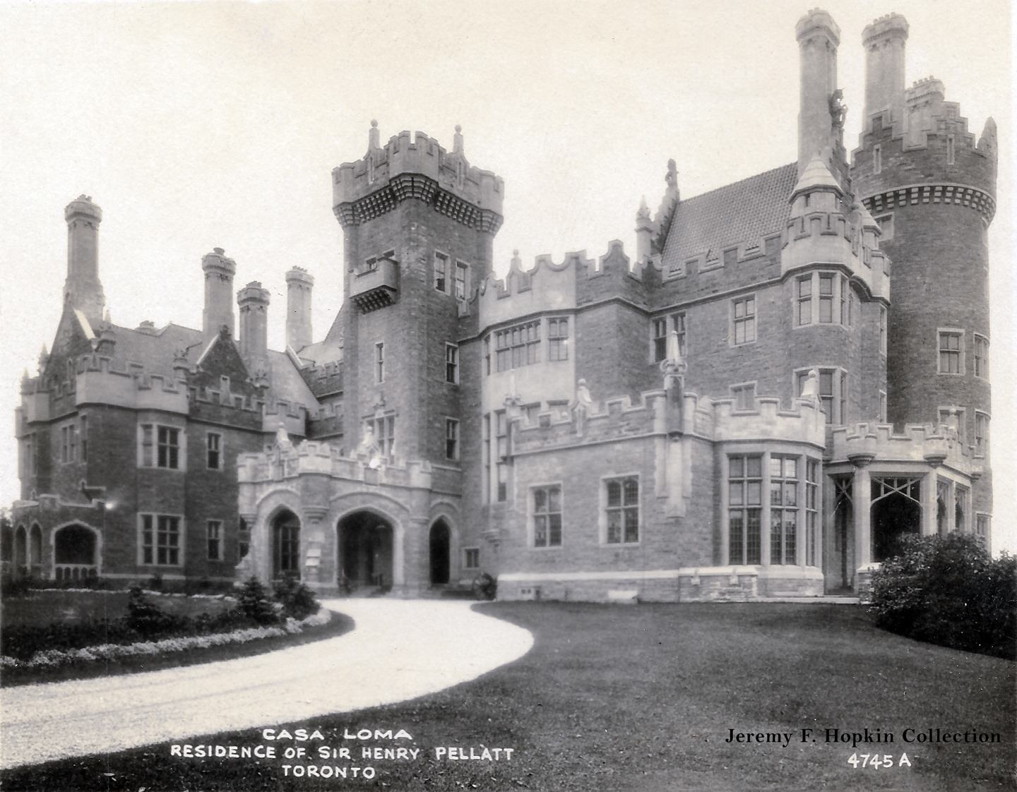 Casa Loma, 1920.