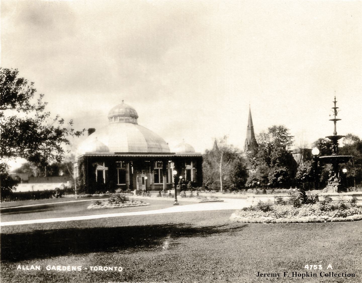 Allan Gardens, 1920.