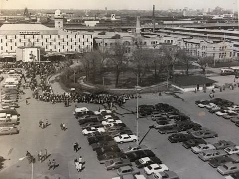 Sportsmen’s Show 1976 Exhibition Place photo taken from Bulova tower