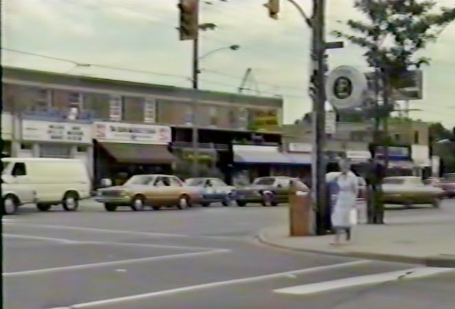 Corner of Avenue Rd. & Brooke Ave., 1980s