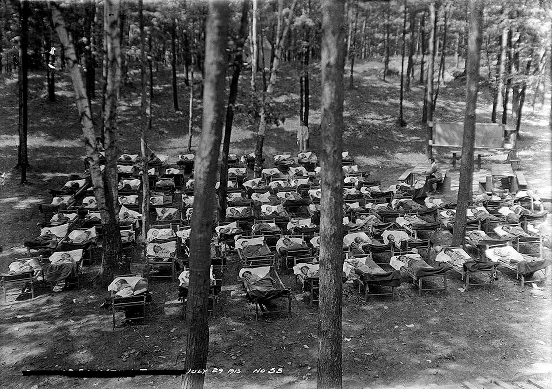 Victoria Park Forest School, July 29, 1913.