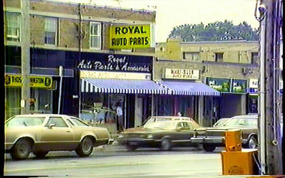 Avenue Road, south of Brooke Ave., 1980