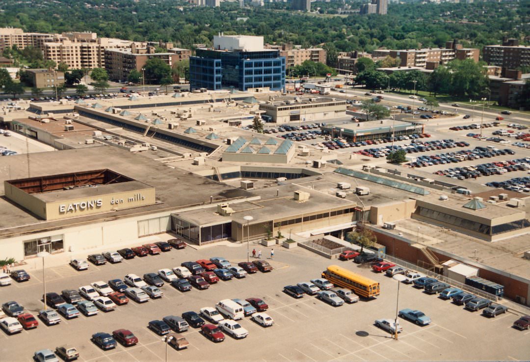 Don Mills Shopping Centre Looking Northeast, 1980
