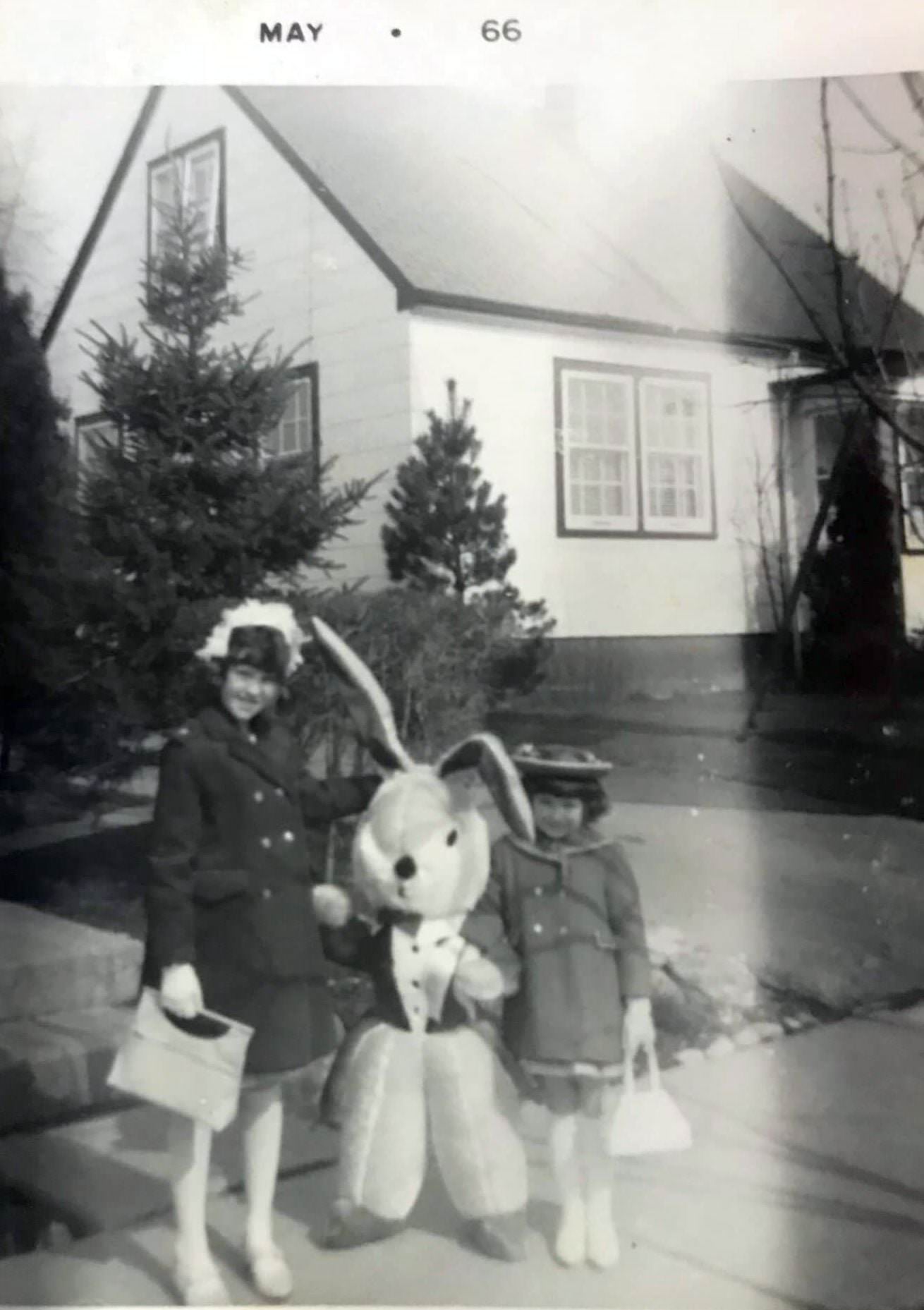 Easter on Warvet Cres., East York, My Grandmother’s house, 1960