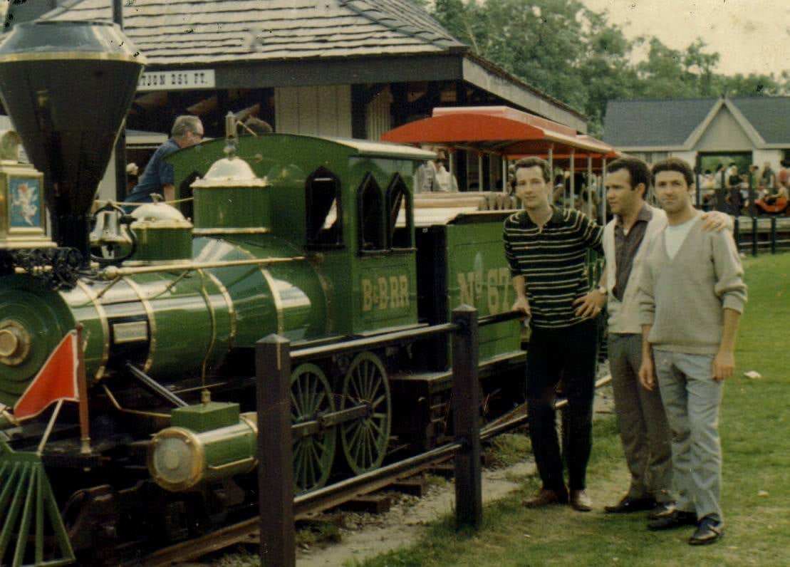 Centre Island 1968 with Mario Dias