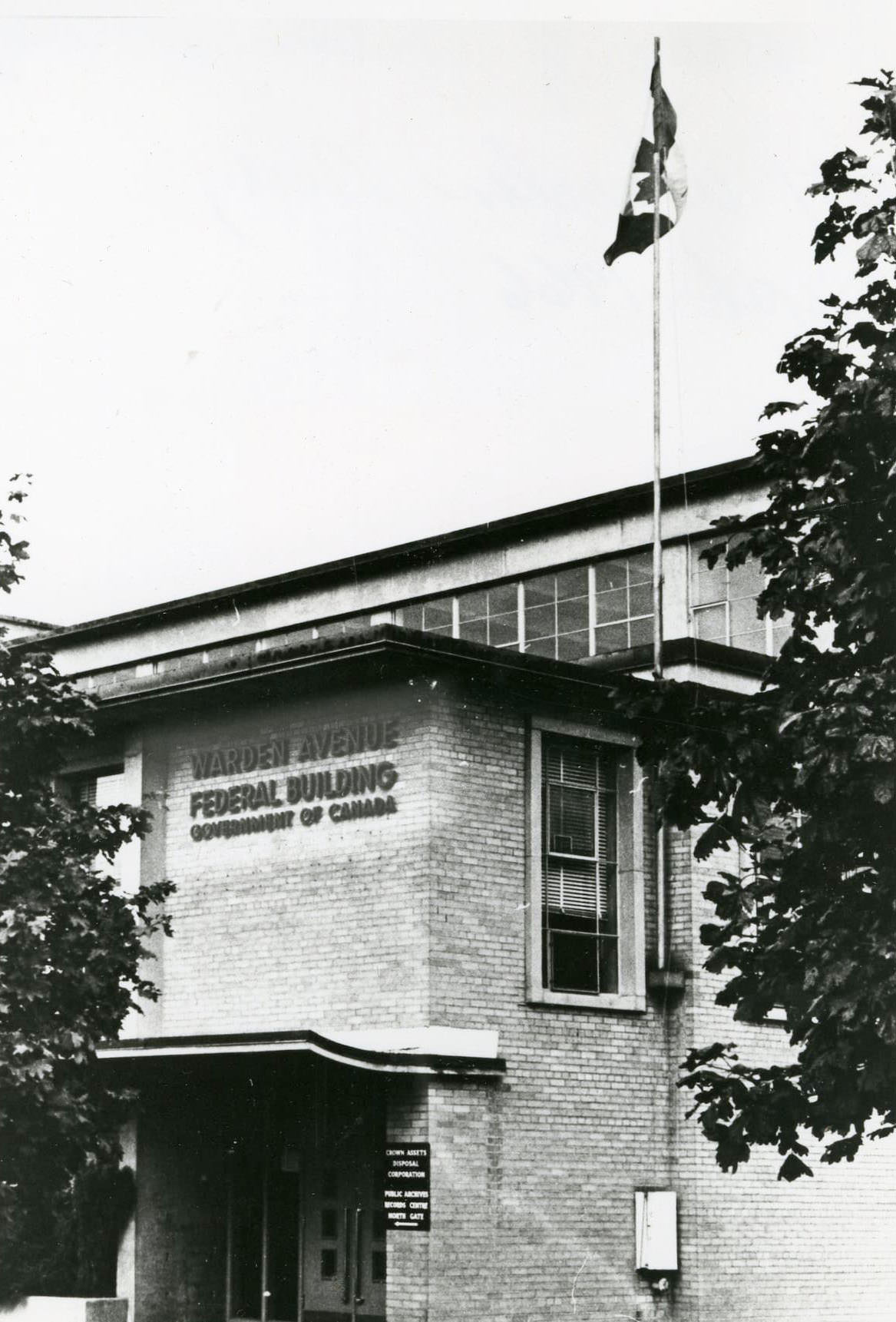 1966 Warden Woods Campus site : 651 Warden Ave. After Canadian Arsenals Ltd. closed its factory at 651 Warden Avenue in 1964, the Government of Canada regained ownership.