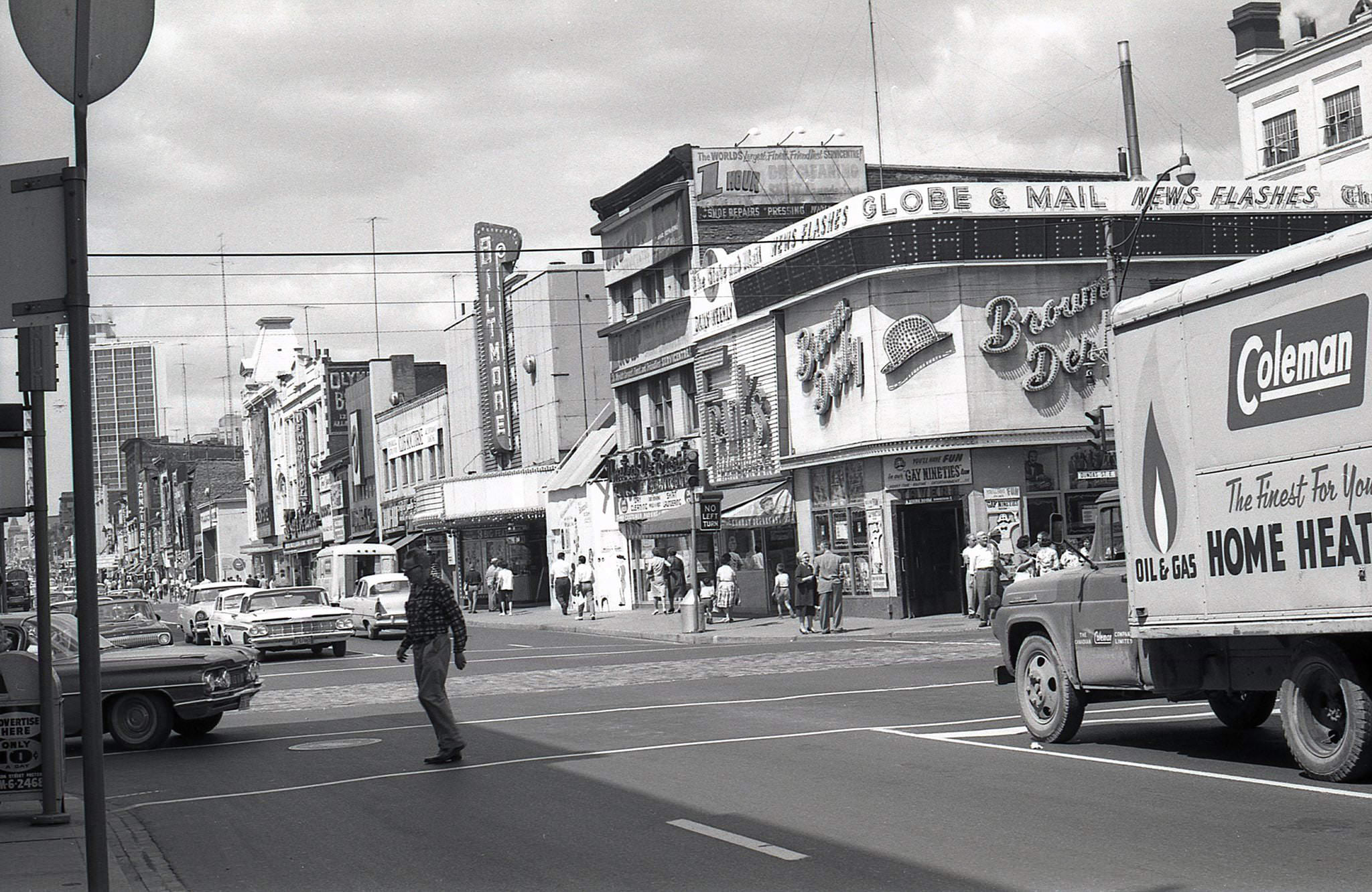 Yonge and Dundas, 1962.